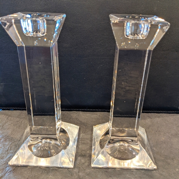 Villeroy & Boch Accents Villeroy Boch Crystal Candlesticks Modern Design Poshmark